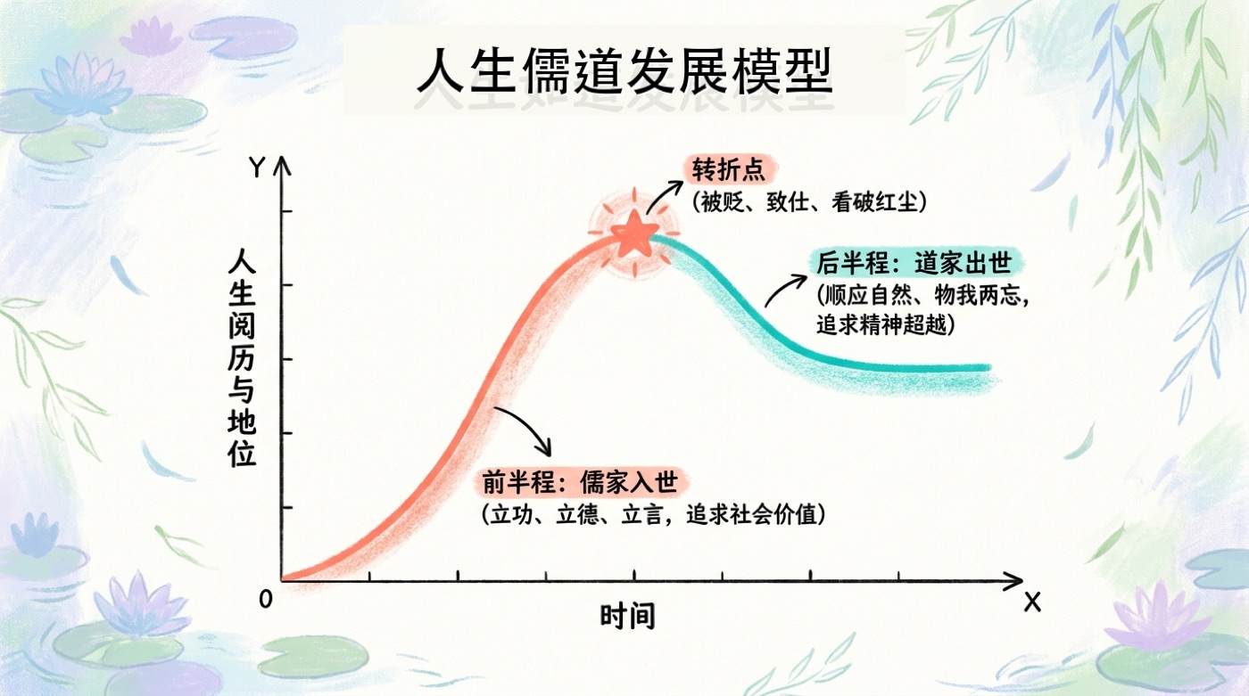 知识卡片 · 人生儒道发展模型